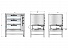 Хлебопекарная ярусная печь ХПЭ–750/3С (нержавеющая облицовка, стеклянные дверки) - фото №3 - sm